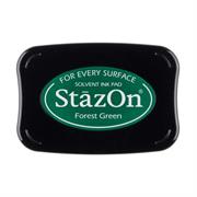  StazOn Solvent Ink Pad, Forest Green